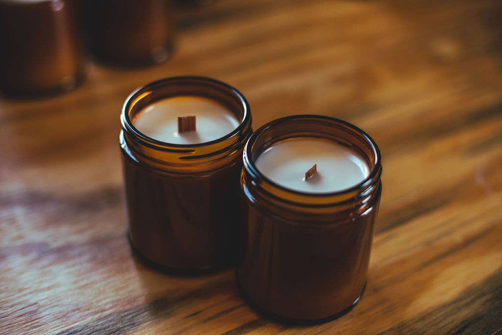 Black Tea Wood Wick Candle